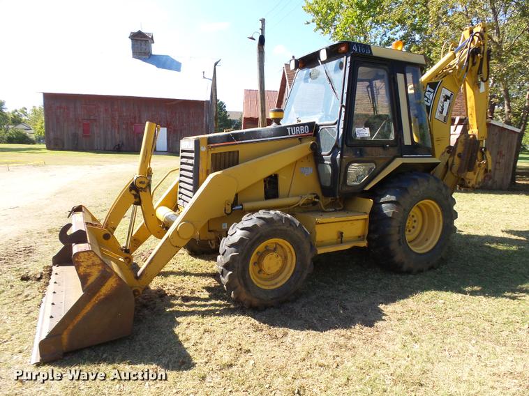 image for item L3286 1996 Caterpillar 416B Turbo backhoe