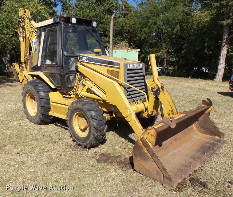 image for item L3286 1996 Caterpillar 416B Turbo backhoe