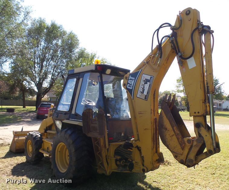 image for item L3286 1996 Caterpillar 416B Turbo backhoe
