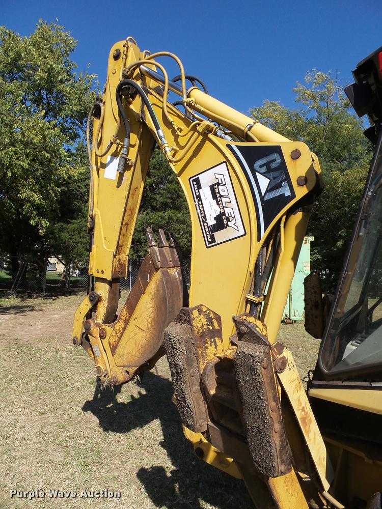 image for item L3286 1996 Caterpillar 416B Turbo backhoe