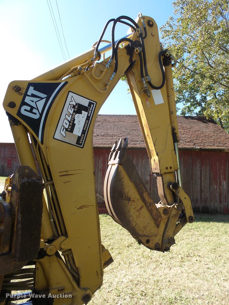 image for item L3286 1996 Caterpillar 416B Turbo backhoe