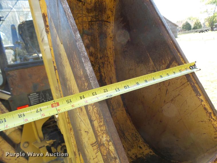 image for item L3286 1996 Caterpillar 416B Turbo backhoe