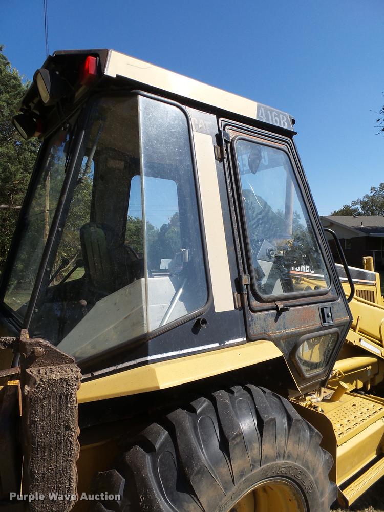 image for item L3286 1996 Caterpillar 416B Turbo backhoe