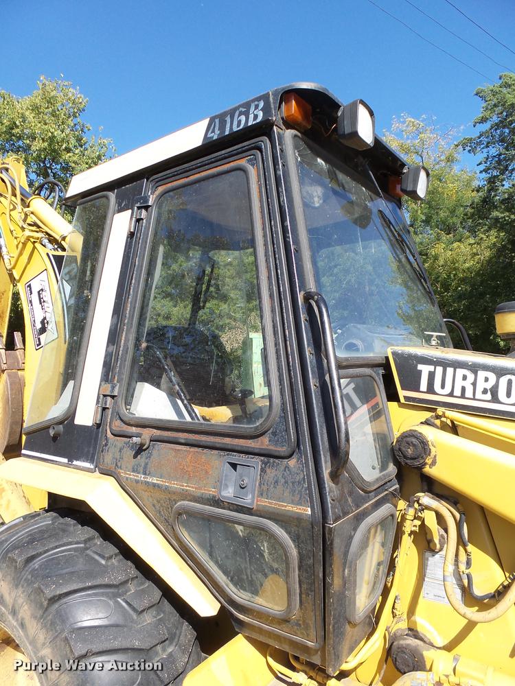 image for item L3286 1996 Caterpillar 416B Turbo backhoe