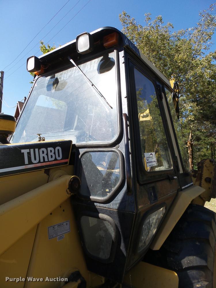 image for item L3286 1996 Caterpillar 416B Turbo backhoe