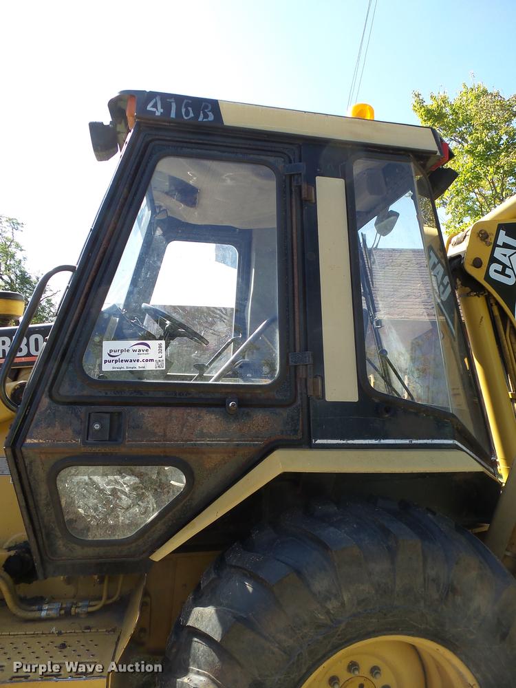 image for item L3286 1996 Caterpillar 416B Turbo backhoe