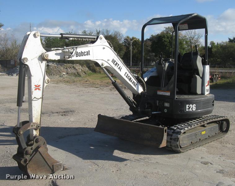 image for item L3900 Bobcat E26-E-M compact excavator