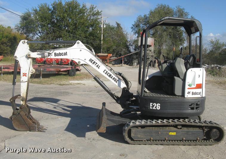 image for item L3900 Bobcat E26-E-M compact excavator