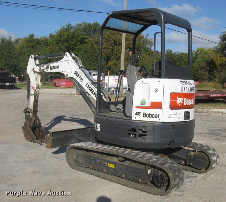 image for item L3900 Bobcat E26-E-M compact excavator