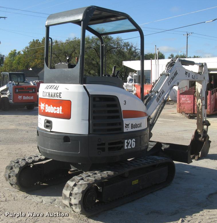 image for item L3900 Bobcat E26-E-M compact excavator