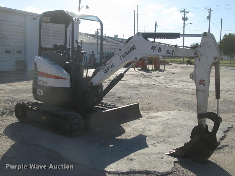 image for item L3900 Bobcat E26-E-M compact excavator