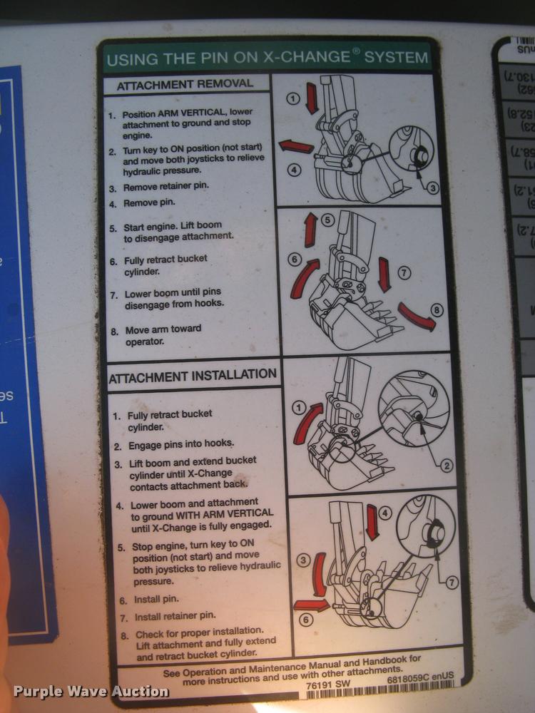 image for item L3900 Bobcat E26-E-M compact excavator