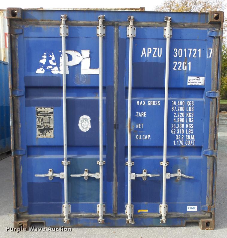 image for item L4117 2004 APL storage container