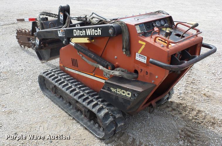image for item L4376 2003 Ditch Witch SK500 compact tool carrier
