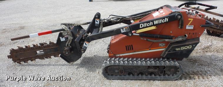 image for item L4376 2003 Ditch Witch SK500 compact tool carrier