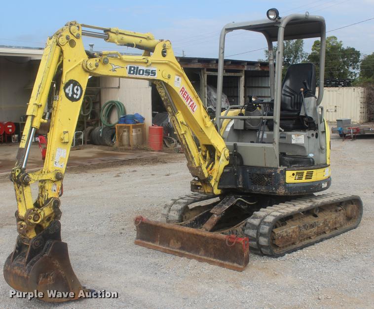 image for item L4851 2008 Yanmar VIO27-5 mini excavator