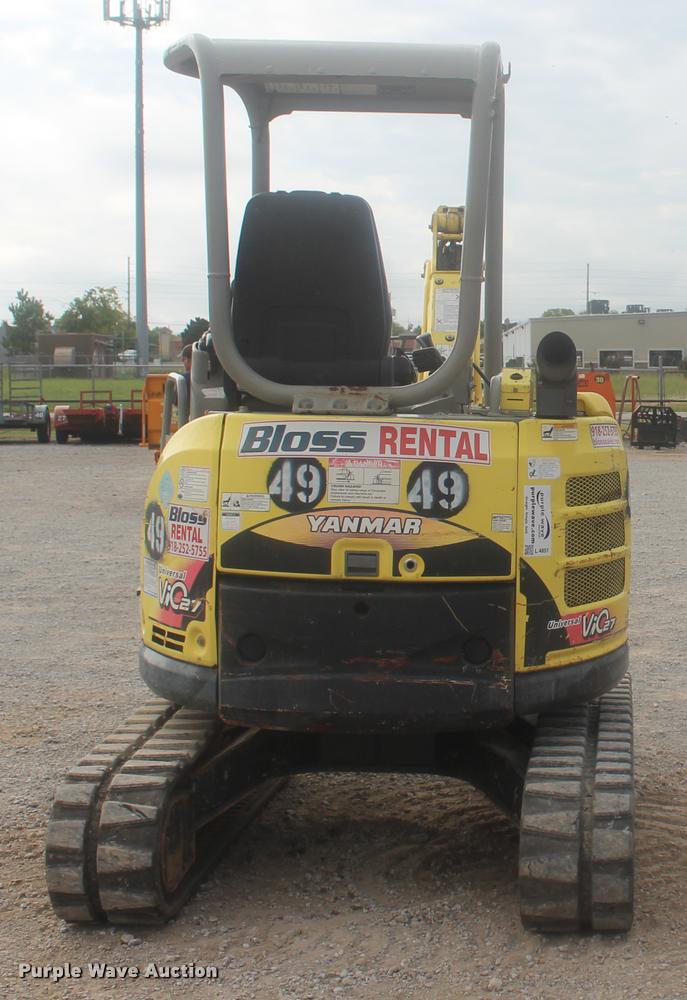 image for item L4851 2008 Yanmar VIO27-5 mini excavator