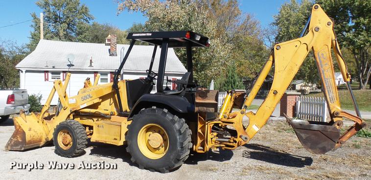 image for item L7131 1995 Case 580L backhoe
