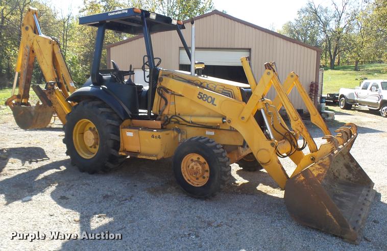 image for item L7131 1995 Case 580L backhoe