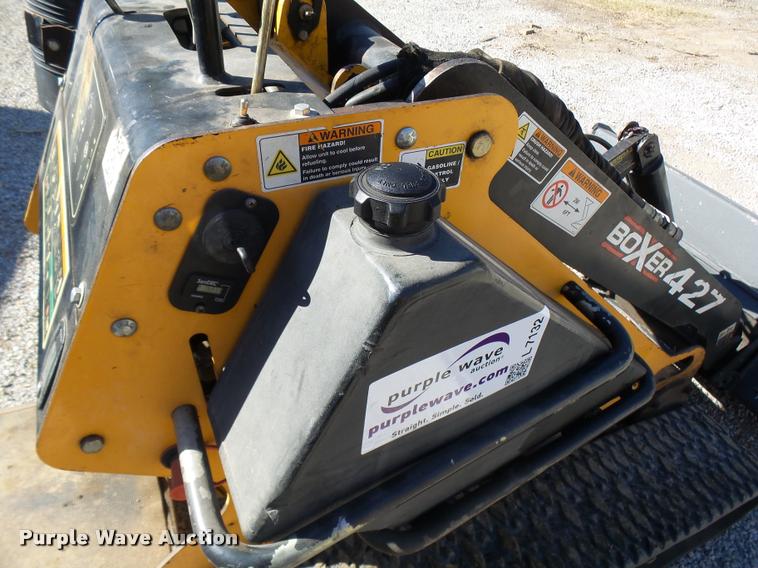 image for item L7132 2008 Boxer 427 walk behind skid steer