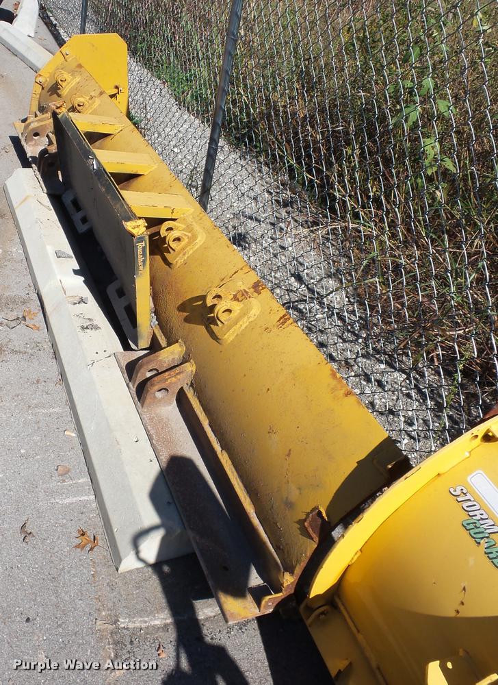 image for item AX9157 Skid steer snow plow blade