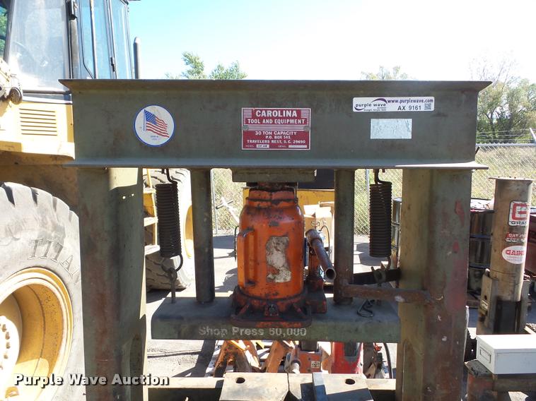 image for item AX9161 Carolina Tool and Equipment shop press