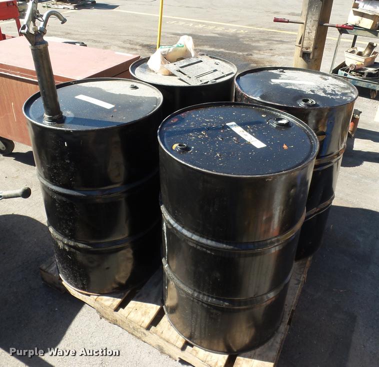 image for item AX9170 (4) 55 gallon drums