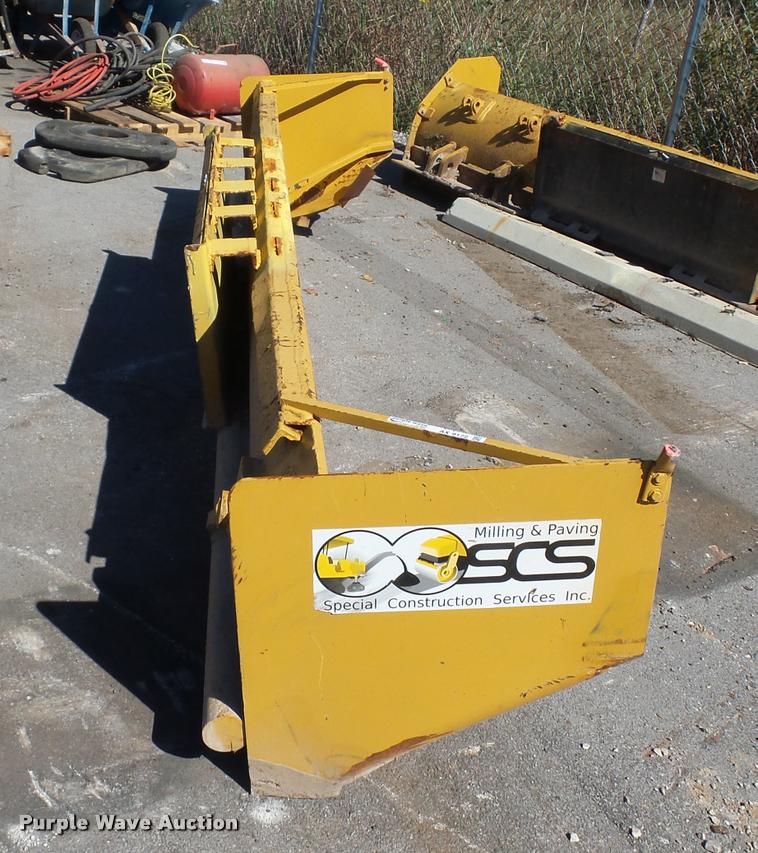 image for item AX9172 Skid steer snow plow blade