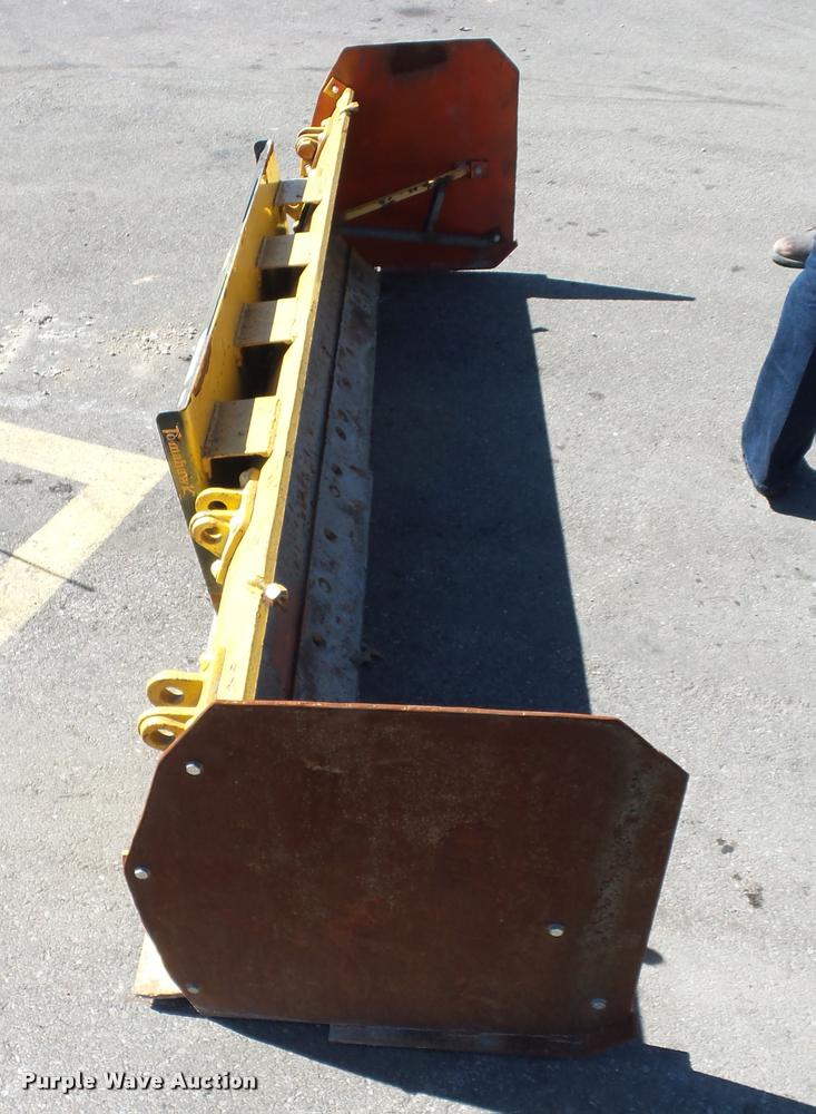 image for item AX9173 Skid steer snow plow blade