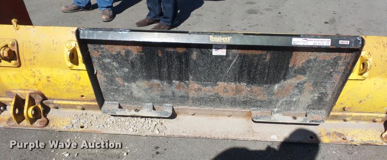 image for item AX9173 Skid steer snow plow blade