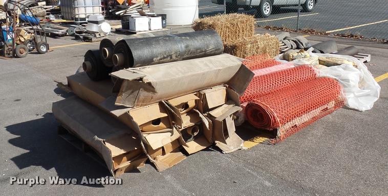 image for item AX9182 Silt fence materials