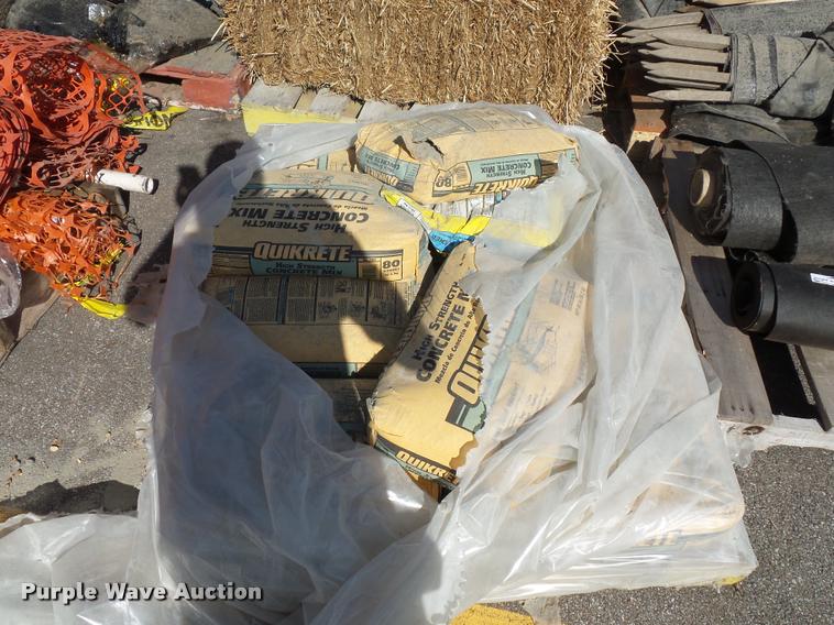 image for item AX9182 Silt fence materials