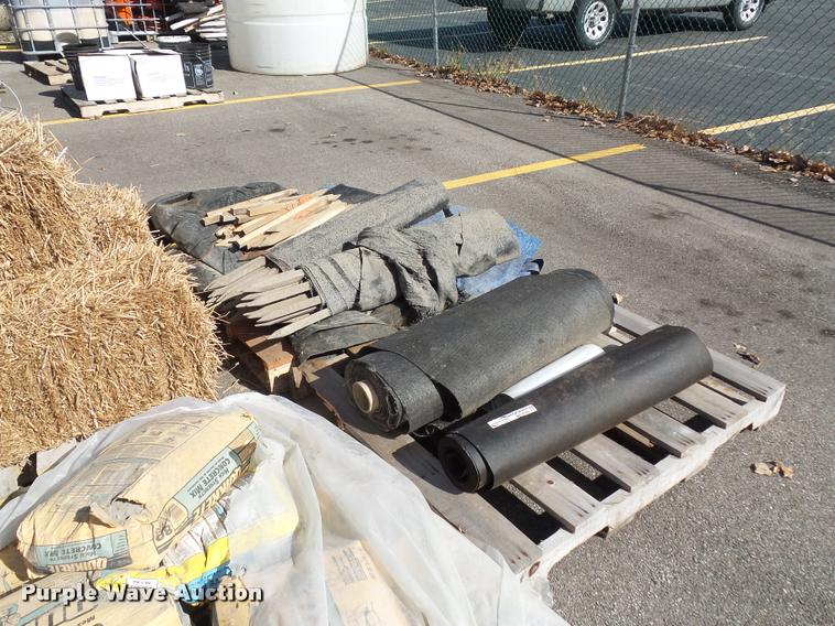 image for item AX9182 Silt fence materials