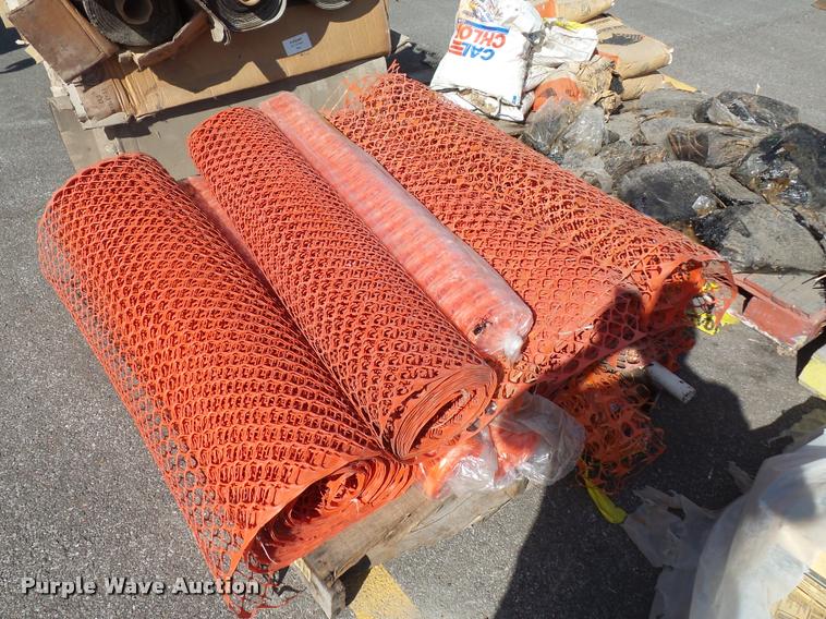 image for item AX9182 Silt fence materials