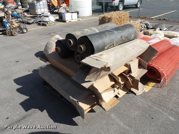 image for item AX9182 Silt fence materials