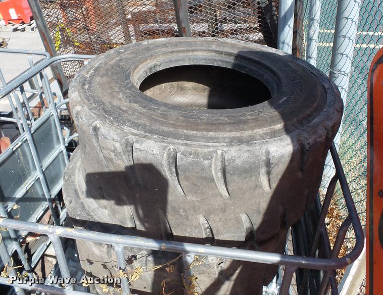 image for item AX9189 (11) skid steer tires and wheels