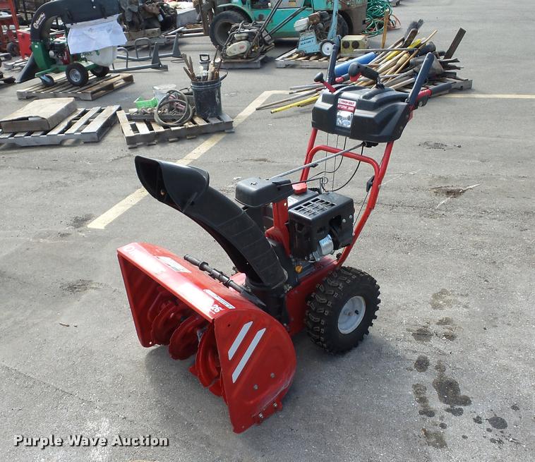image for item AX9198 Troy-Bilt snow blower