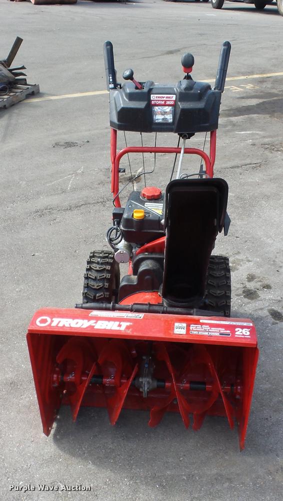 image for item AX9198 Troy-Bilt snow blower
