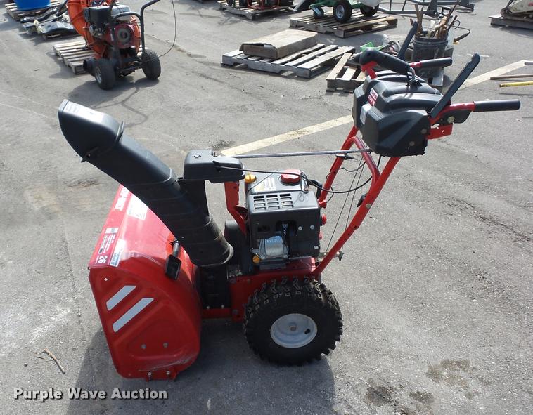 image for item AX9198 Troy-Bilt snow blower