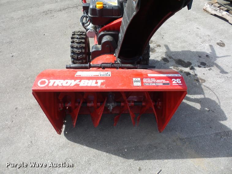 image for item AX9198 Troy-Bilt snow blower