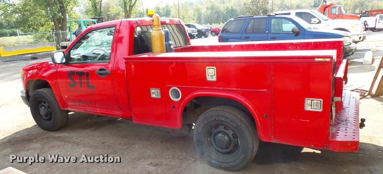 image for item BS9754 2008 GMC Canyon utility truck