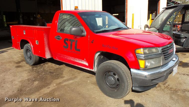 image for item BS9754 2008 GMC Canyon utility truck