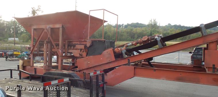 image for item L3523 1991 Peerless 30-76-HPP twin shaft pug mill