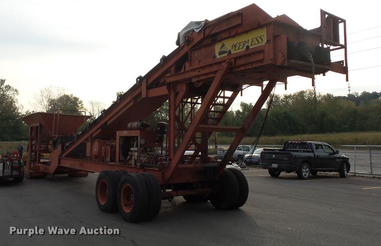 image for item L3523 1991 Peerless 30-76-HPP twin shaft pug mill