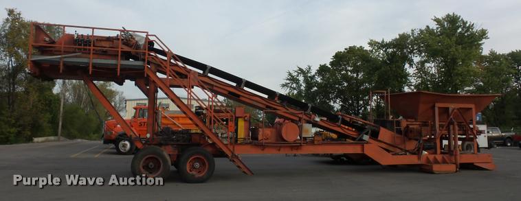 image for item L3523 1991 Peerless 30-76-HPP twin shaft pug mill