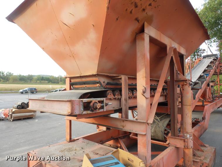 image for item L3523 1991 Peerless 30-76-HPP twin shaft pug mill