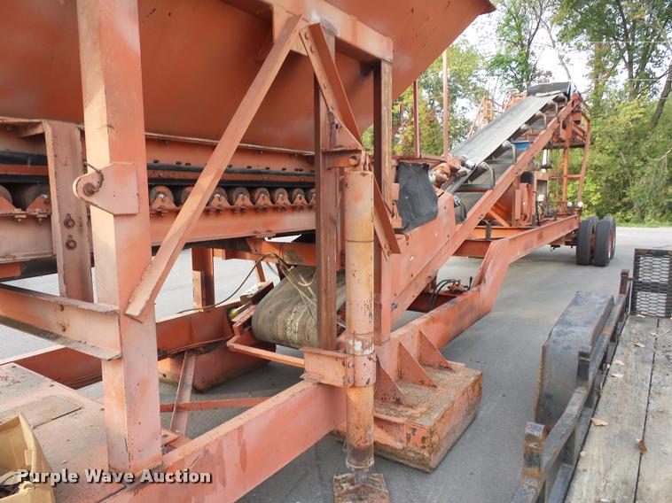 image for item L3523 1991 Peerless 30-76-HPP twin shaft pug mill