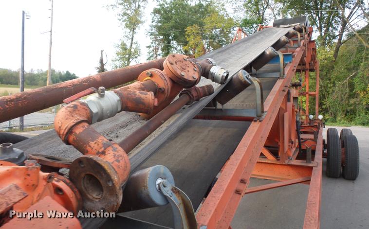 image for item L3523 1991 Peerless 30-76-HPP twin shaft pug mill