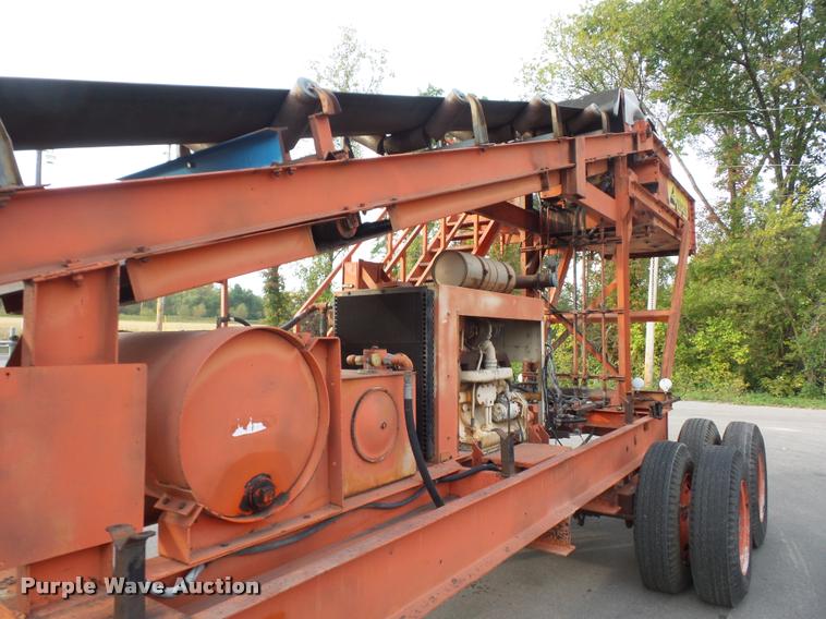 image for item L3523 1991 Peerless 30-76-HPP twin shaft pug mill