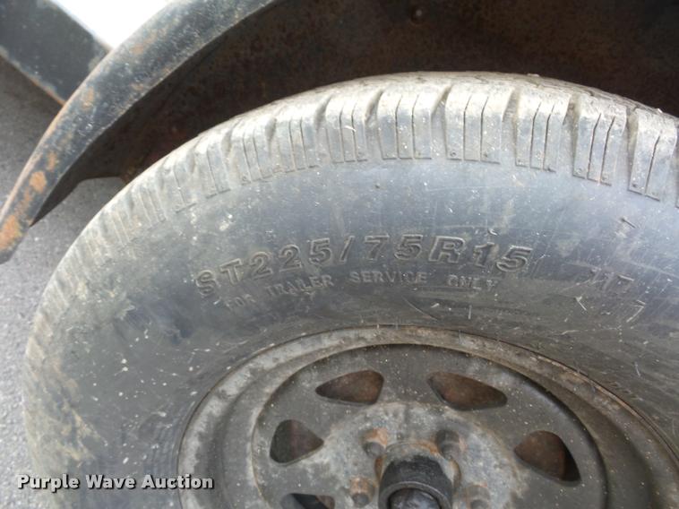 image for item L3524 2001 equipment trailer